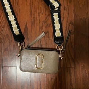 Authentic Tan bag with strap